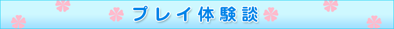 プレイ体験談