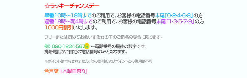木曜日