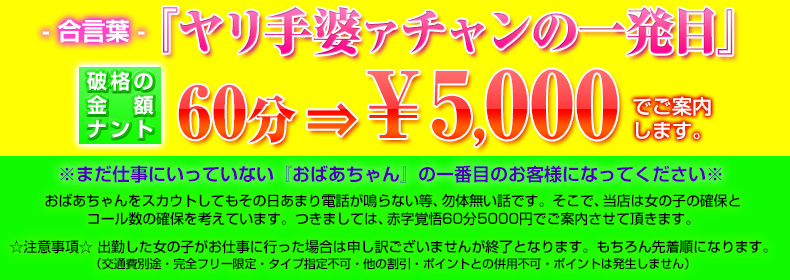 ヤリ手婆ァチャンの一発目