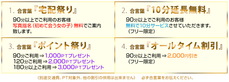 一週間限定イベント