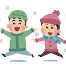 雪道歩きにくい(T . T)